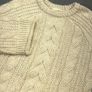 Universal Thread Cable Knit Sweater Women's Sm Cable Knit Cozy Chunky Pullover